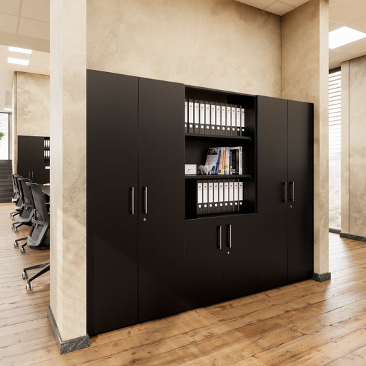 PRO Parete muro | 5 Oh, 2400 x 1880 mm, nero
