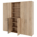 PRO Cabinet wall | 6 OH, 2400 x 2250 mm, Natural oak  - 4 Thumbnail Image