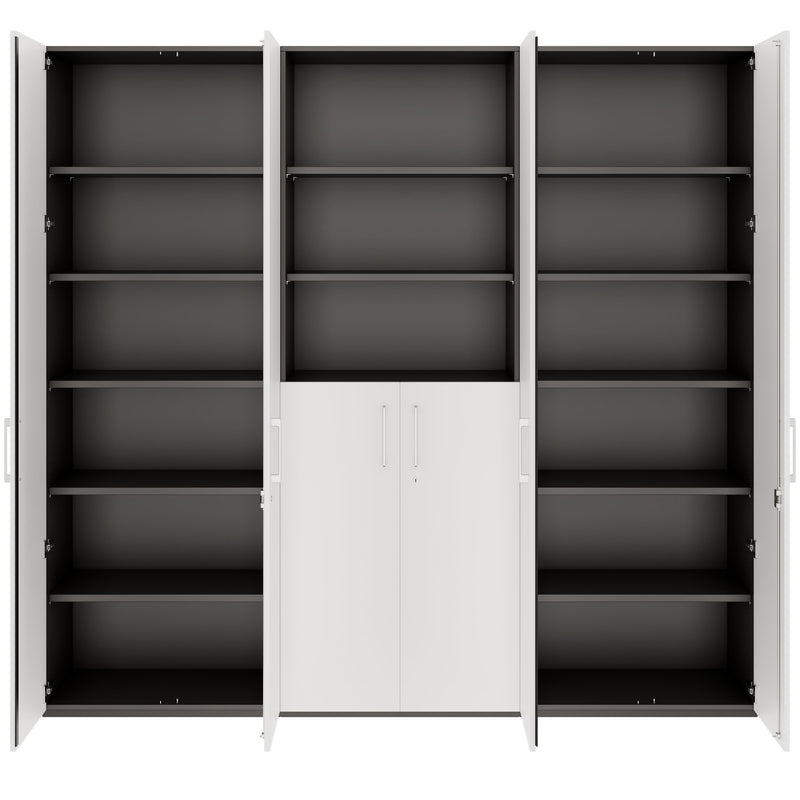 PRO Wall wall | 6 Oh, 2400 x 2250 mm, graphite / white - 4 Main Image