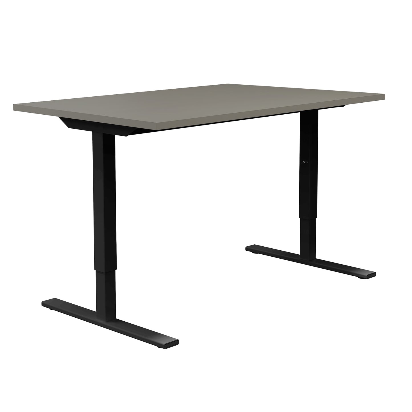 ONE H Desk | Manually height adjustable, 1400 x 800 mm, Cubanite gray