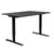 ONE H Desk | Manually height adjustable, 1400 x 800 mm, anthracite