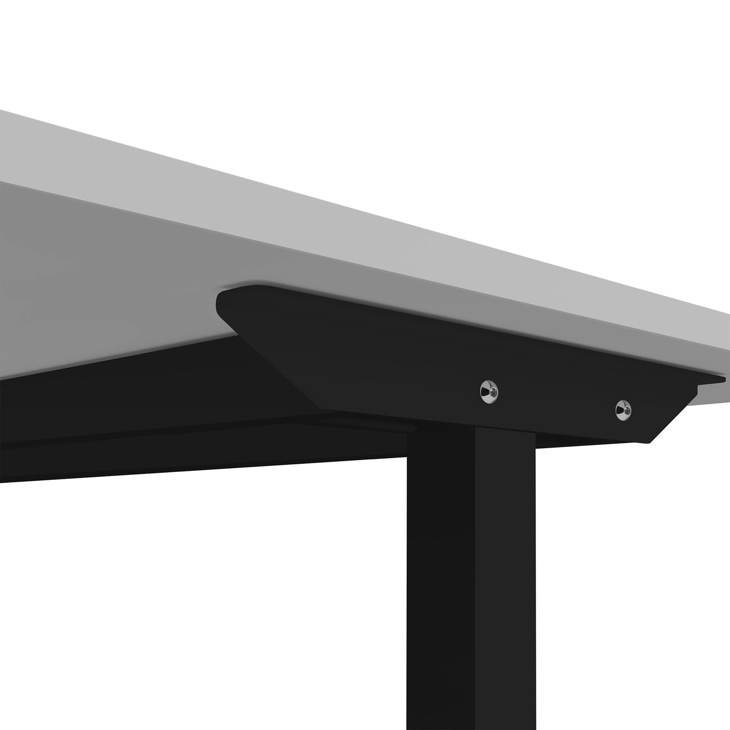 ONE H Desk | Manually height adjustable, 1400 x 800 mm, pearl gray