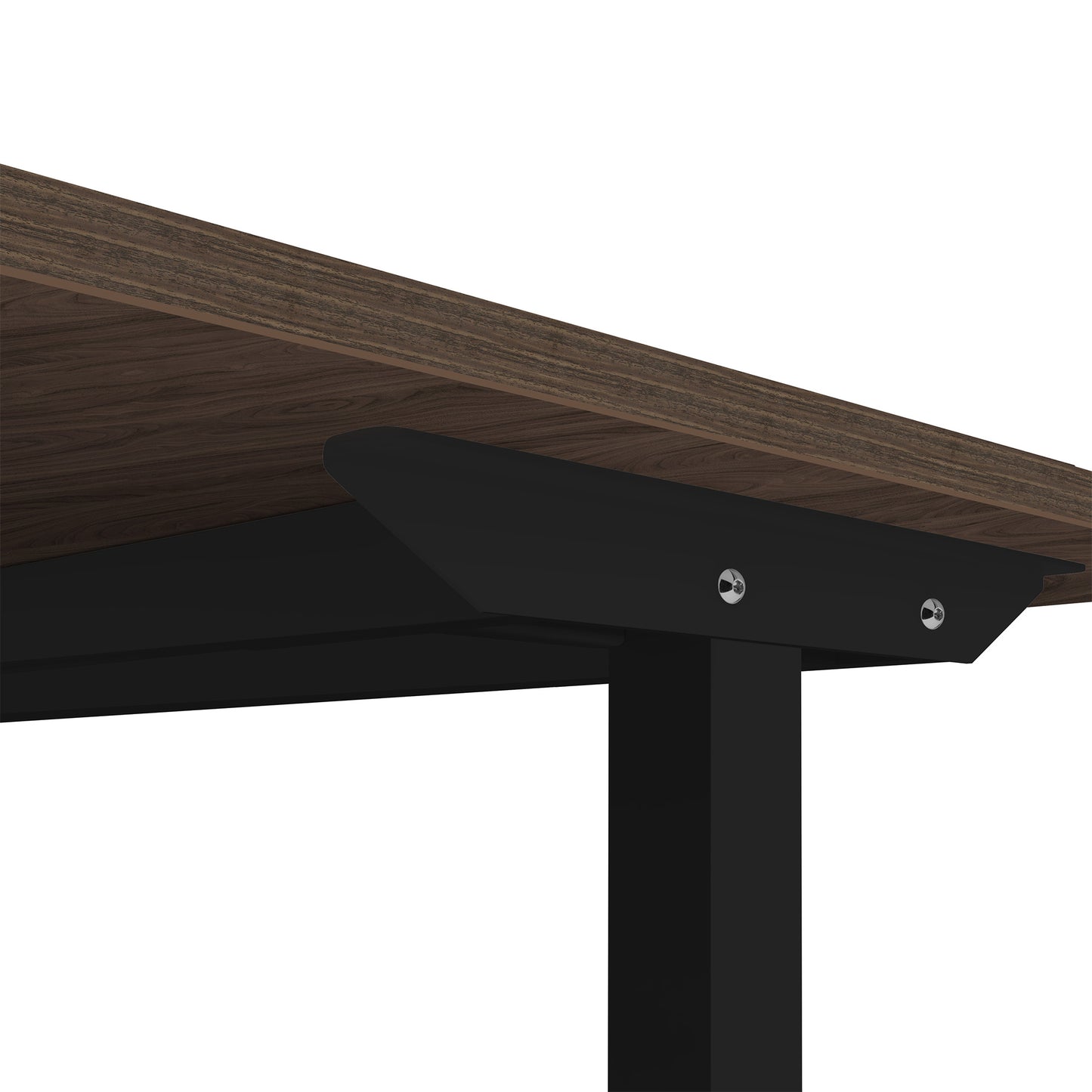 ONE H Desk | Manually height adjustable, 1400 x 800 mm, walnut