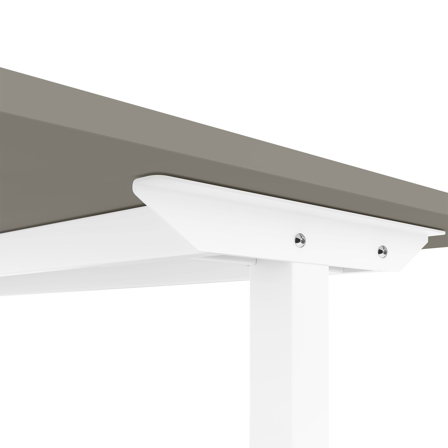 ONE H Desk | Manually height adjustable, 1400 x 800 mm, Cubanite gray