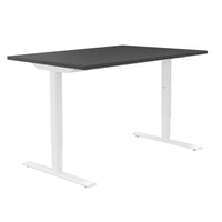 ONE H Desk | Manually height adjustable, 1400 x 800 mm, anthracite