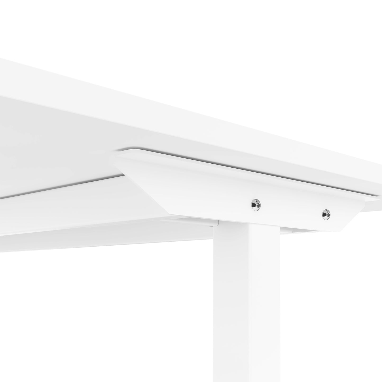 One H desk | Manually height adjustable, 1400 x 800 mm, white