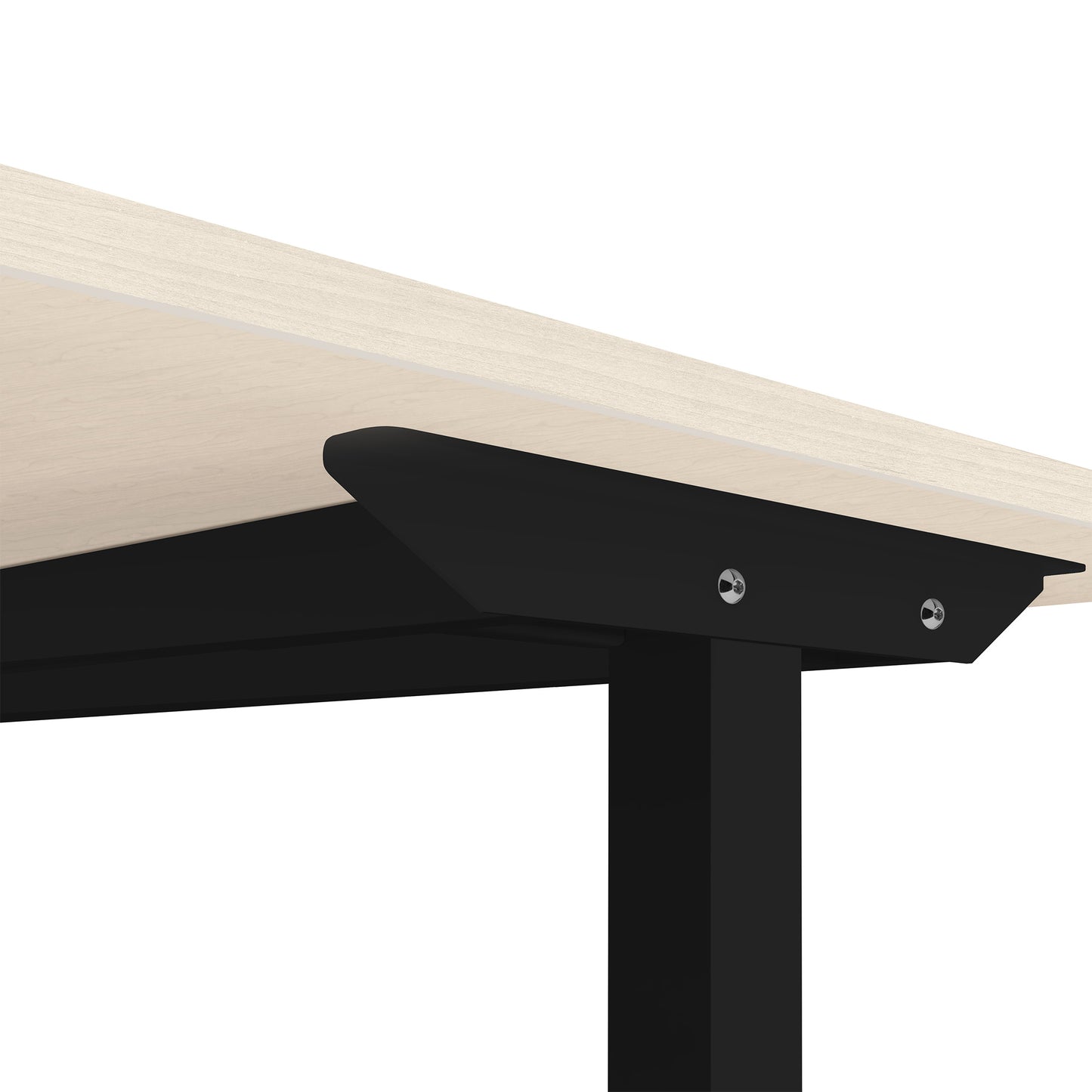 ONE H Desk | Manually height adjustable, 1400 x 800 mm, maple