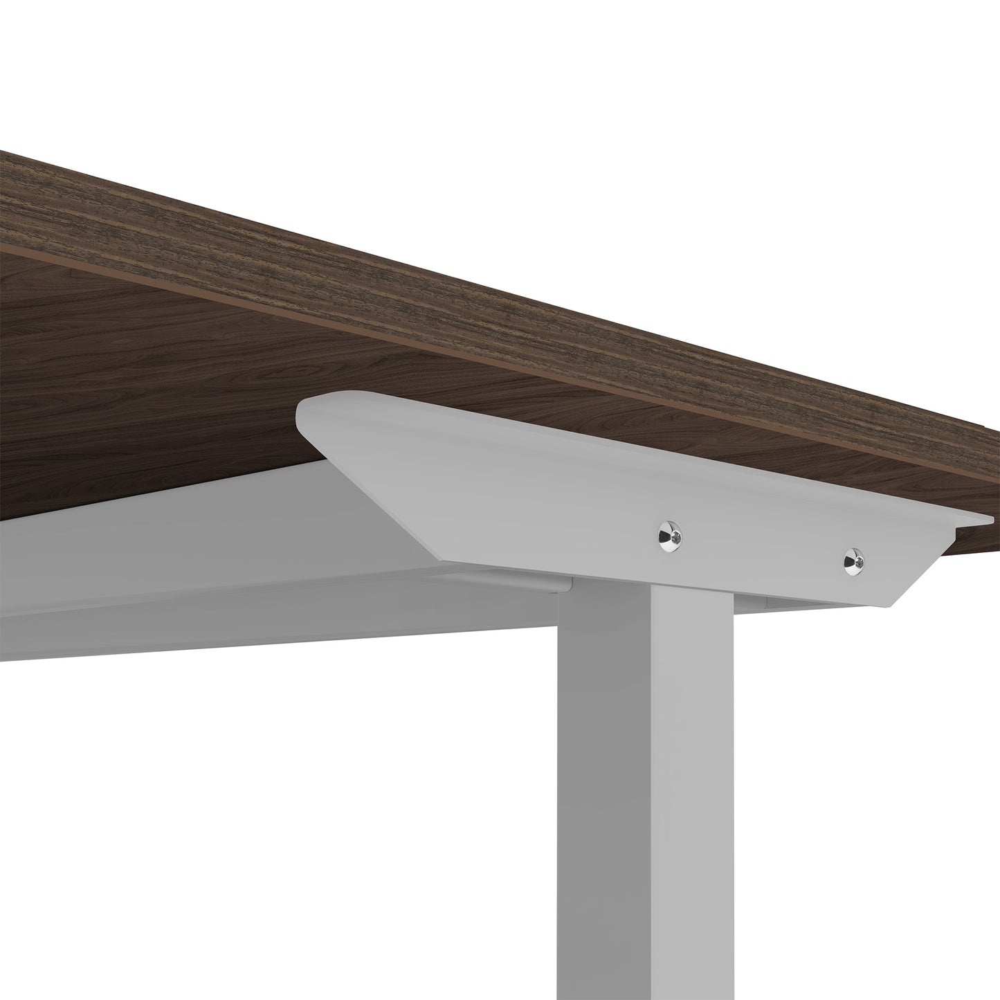 ONE H Desk | Manually height adjustable, 1400 x 800 mm, walnut