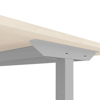 ONE H Desk | Manually height adjustable, 1400 x 800 mm, maple