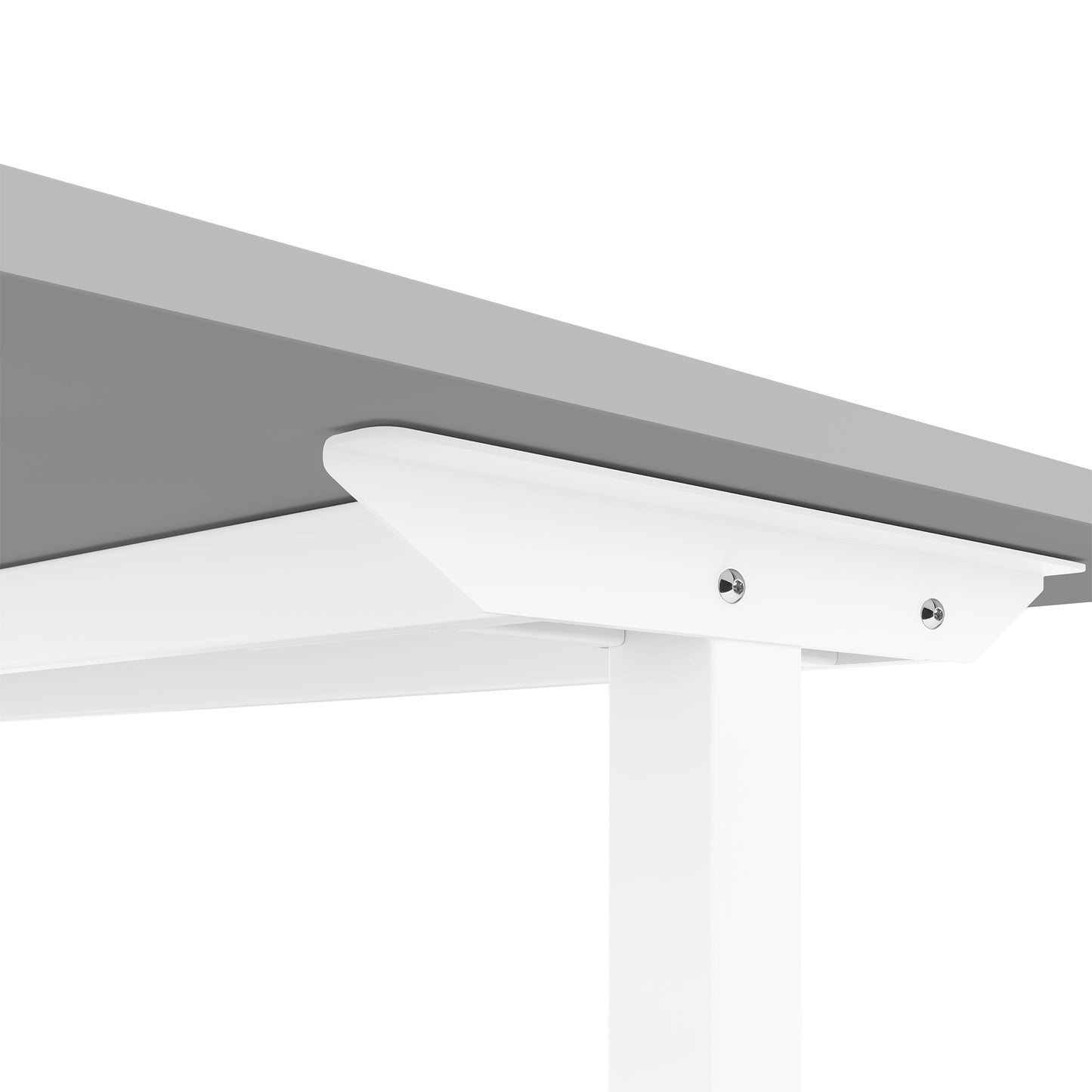 ONE H Desk | Manually height adjustable, 1400 x 800 mm, pearl gray