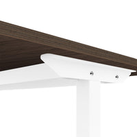 ONE H Desk | Manually height adjustable, 1400 x 800 mm, walnut