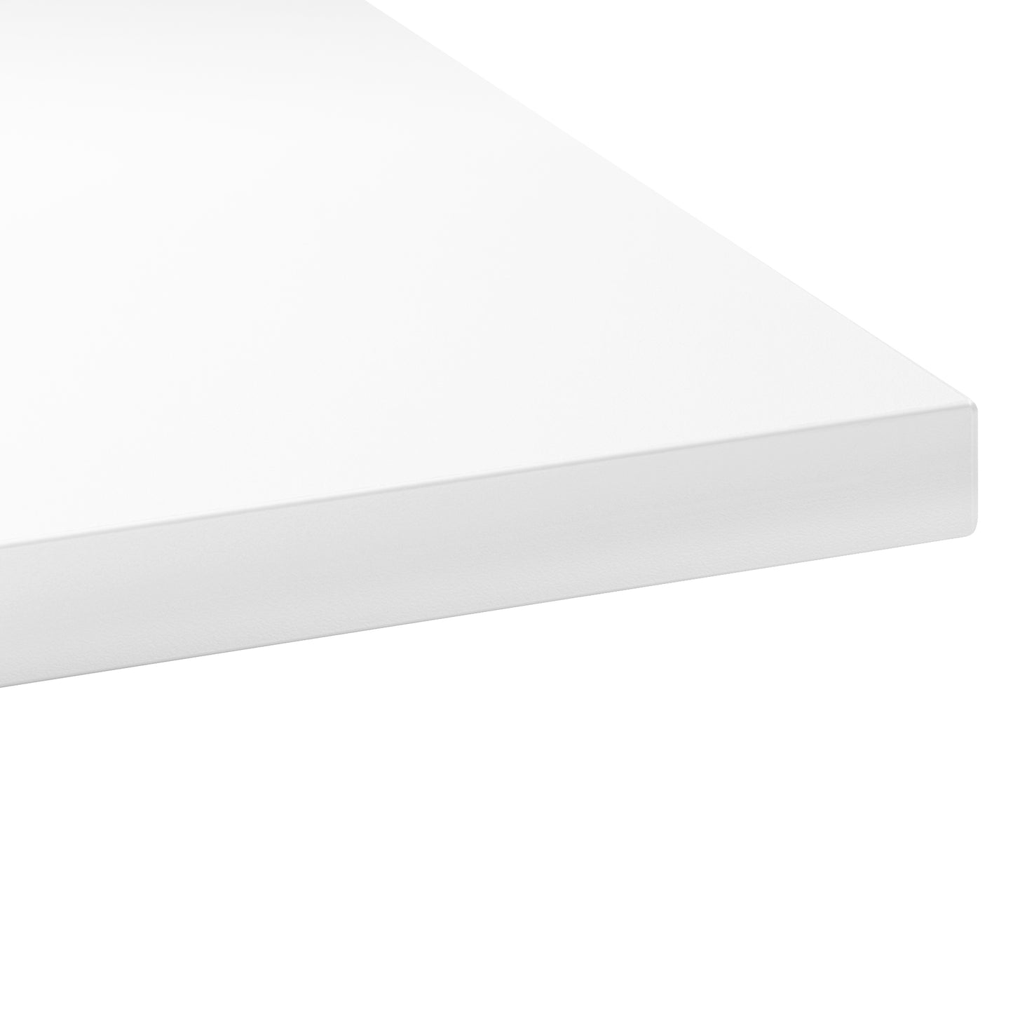 One H desk | Manually height adjustable, 1400 x 800 mm, white