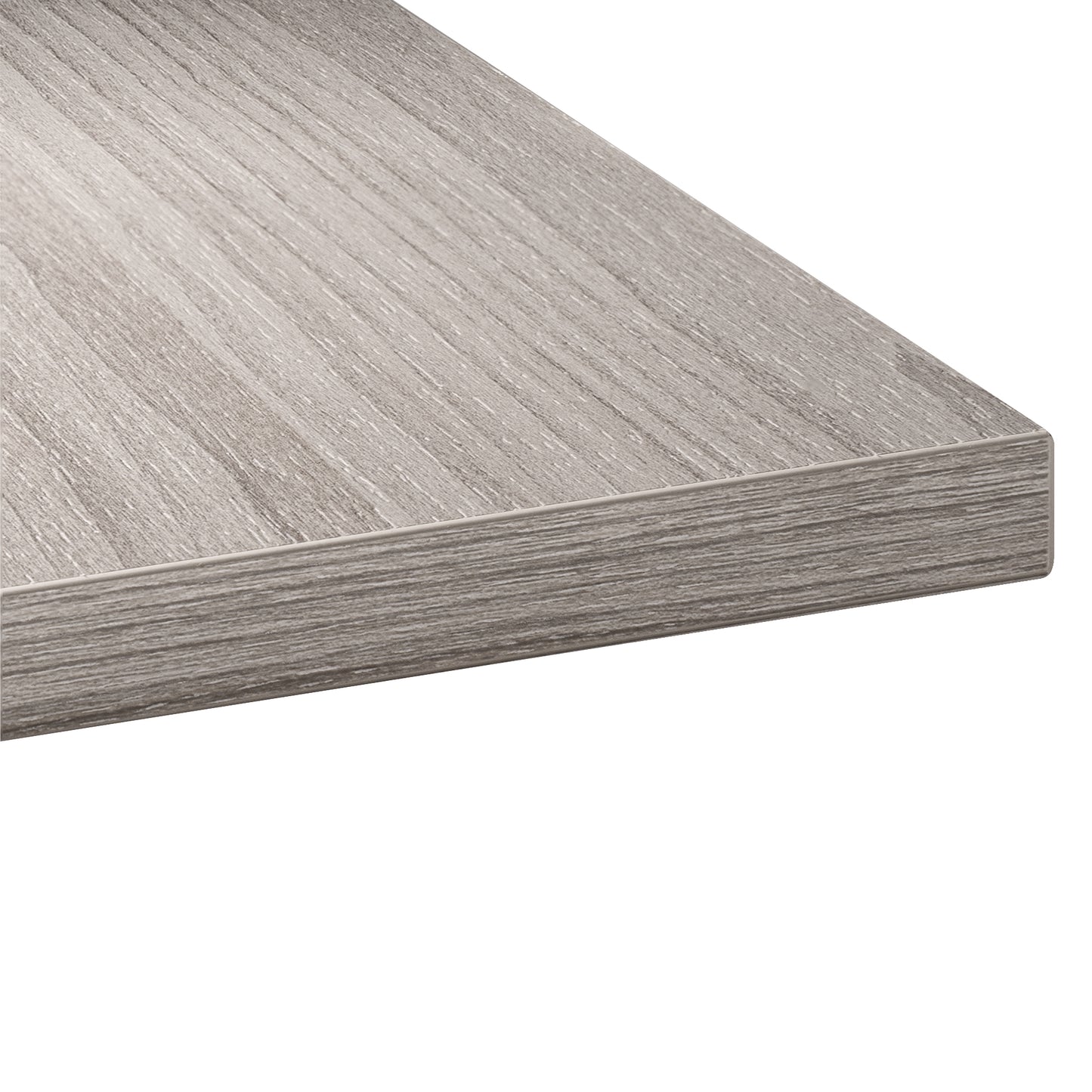 ONE H Desk | Manually height adjustable, 1400 x 800 mm, gray northern oak