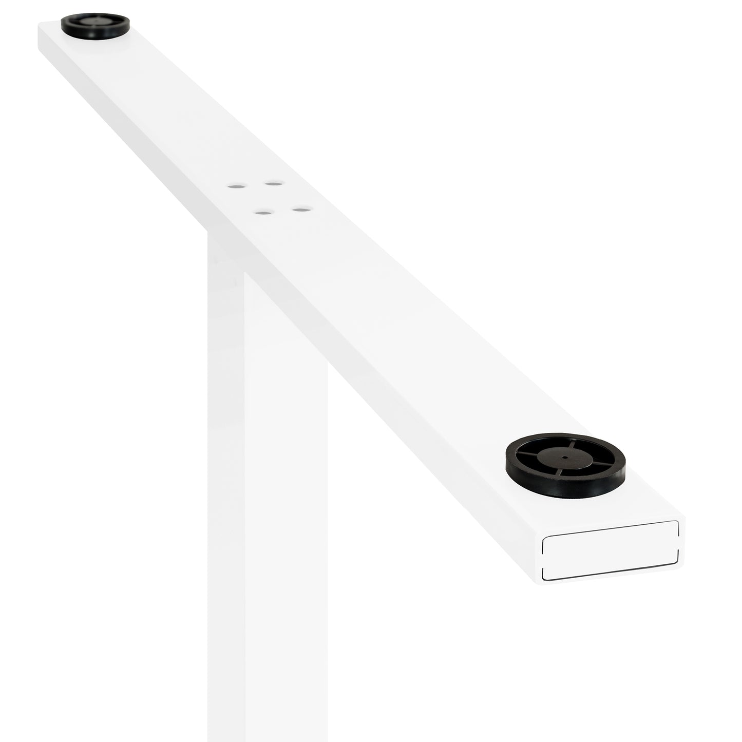 One H desk | Manually height adjustable, 1400 x 800 mm, white