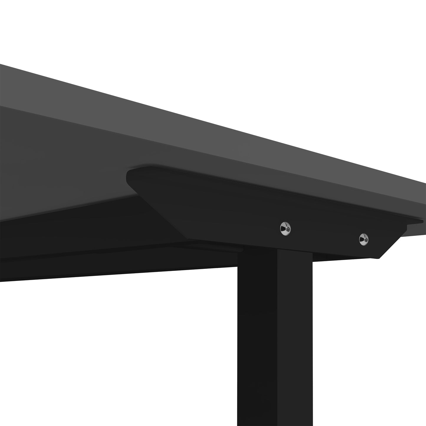 ONE H Desk | Manually height adjustable, 1600 x 700 mm, anthracite