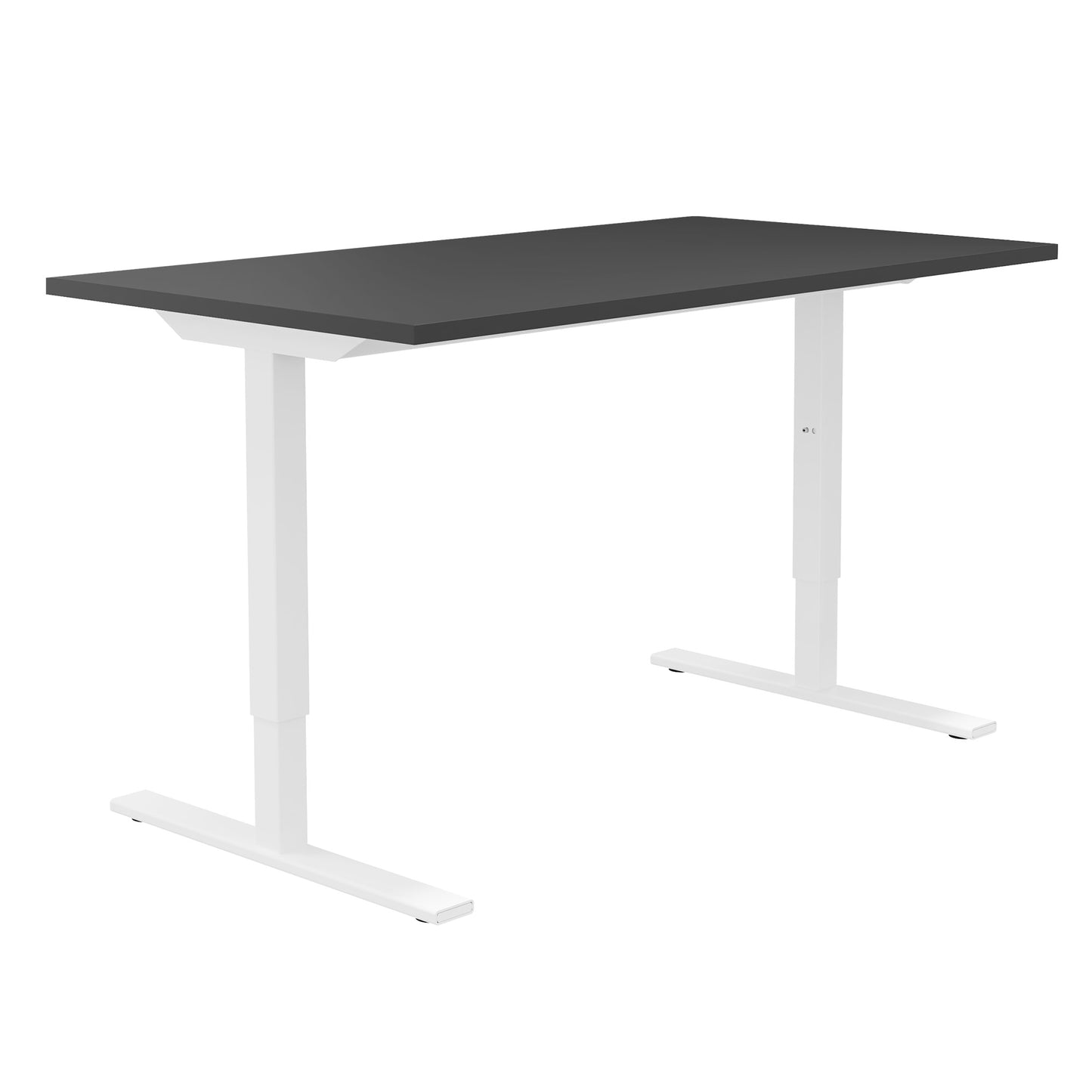 ONE H Desk | Manually height adjustable, 1600 x 700 mm, anthracite