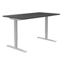 ONE H Desk | Manually height adjustable, 1600 x 700 mm, anthracite