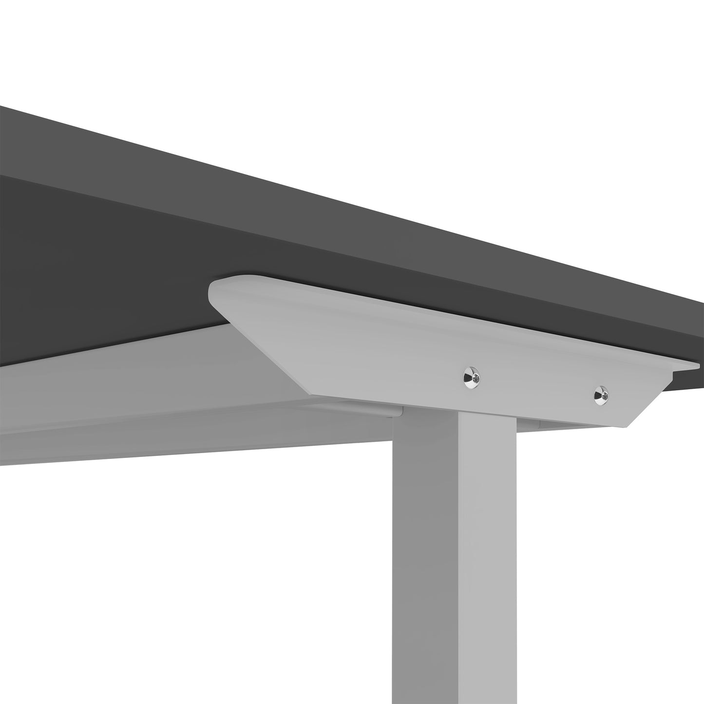 ONE H Desk | Manually height adjustable, 1600 x 700 mm, anthracite