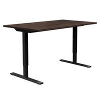 ONE H Desk | Manually height adjustable, 1600 x 800 mm, walnut