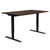 ONE H Desk | Manually height adjustable, 1600 x 800 mm, walnut