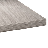 ONE H Desk | Manually height adjustable, 1600 x 800 mm, gray northern oak