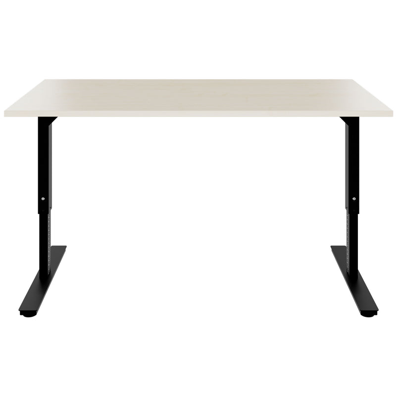 Scale Desk | 1600 - 1800 mm, hauteur manuelle réglable, érable - 2 Main Image