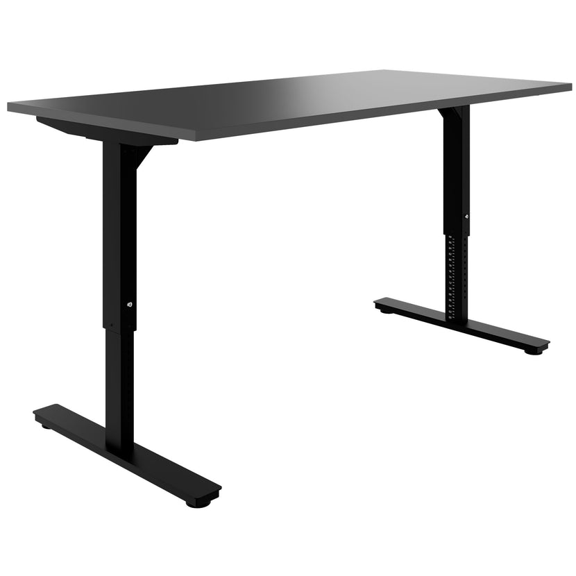 Scale Desk | 1600 - 1800 mm, hauteur manuelle réglable, anthracite