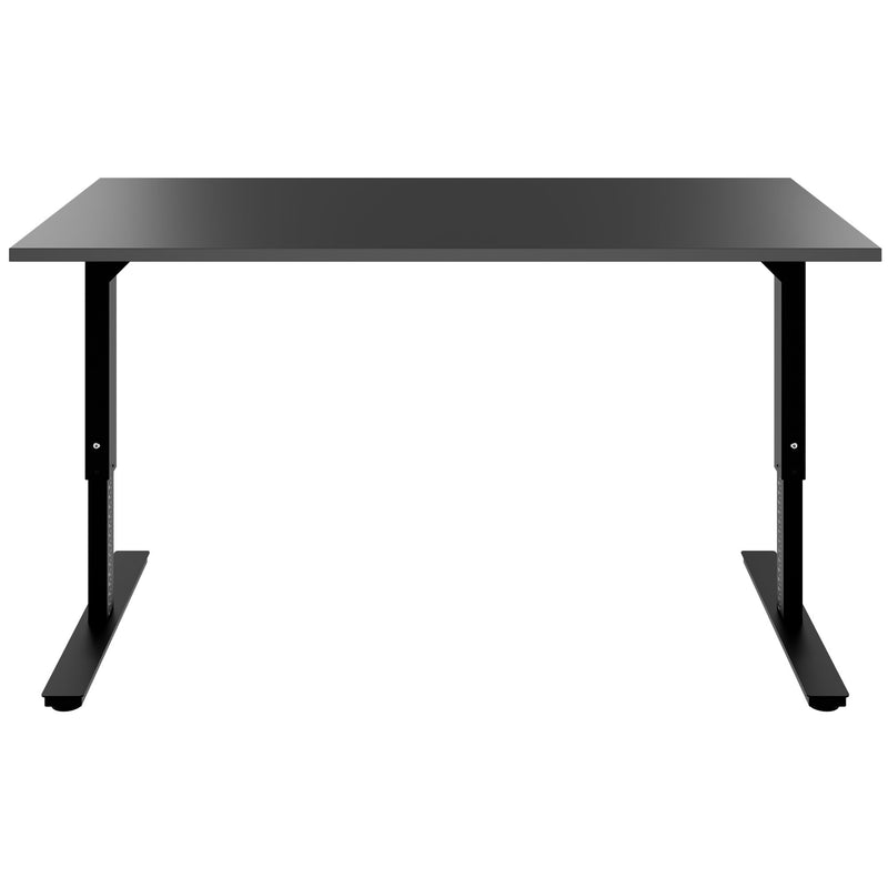 Scale Desk | 1600 - 1800 mm, hauteur manuelle réglable, anthracite - 2 Main Image