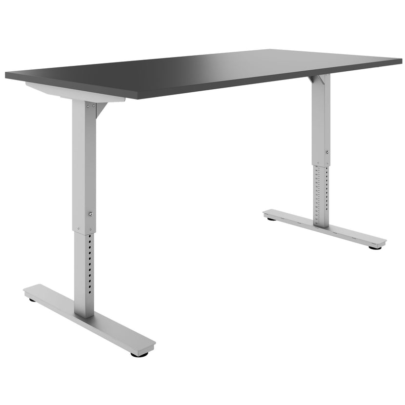 Scale Desk | 1600 - 1800 mm, hauteur manuelle réglable, anthracite