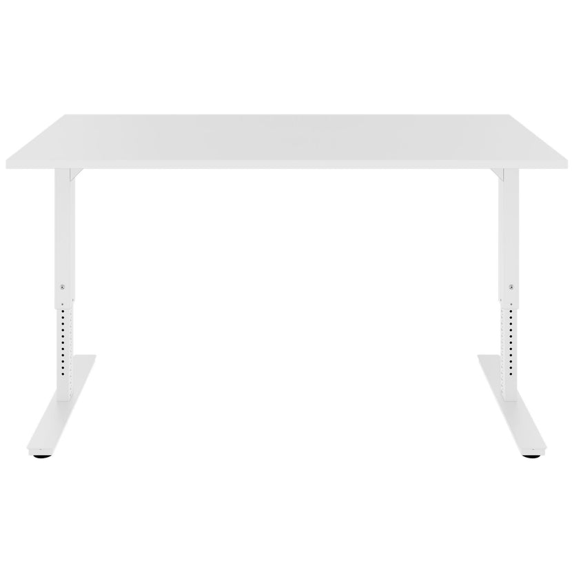 Scale Desk | 1600 - 1800 mm, réglable manuellement à hauteur, blanc