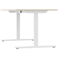 T-EASY Scrivania | 1200 - 1800 mm, acero