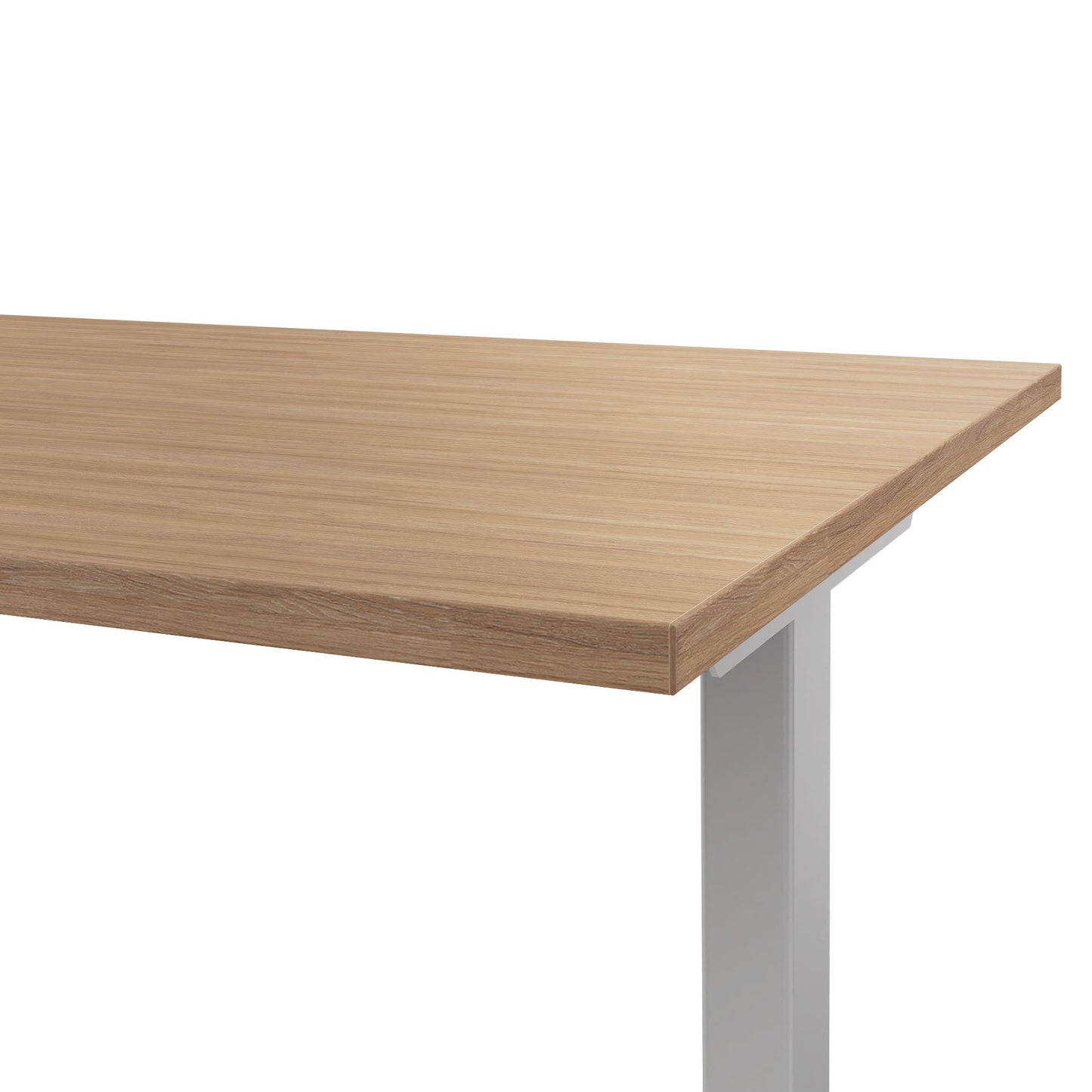 T-EASY desk | 1200 - 1800 mm, amber oak
