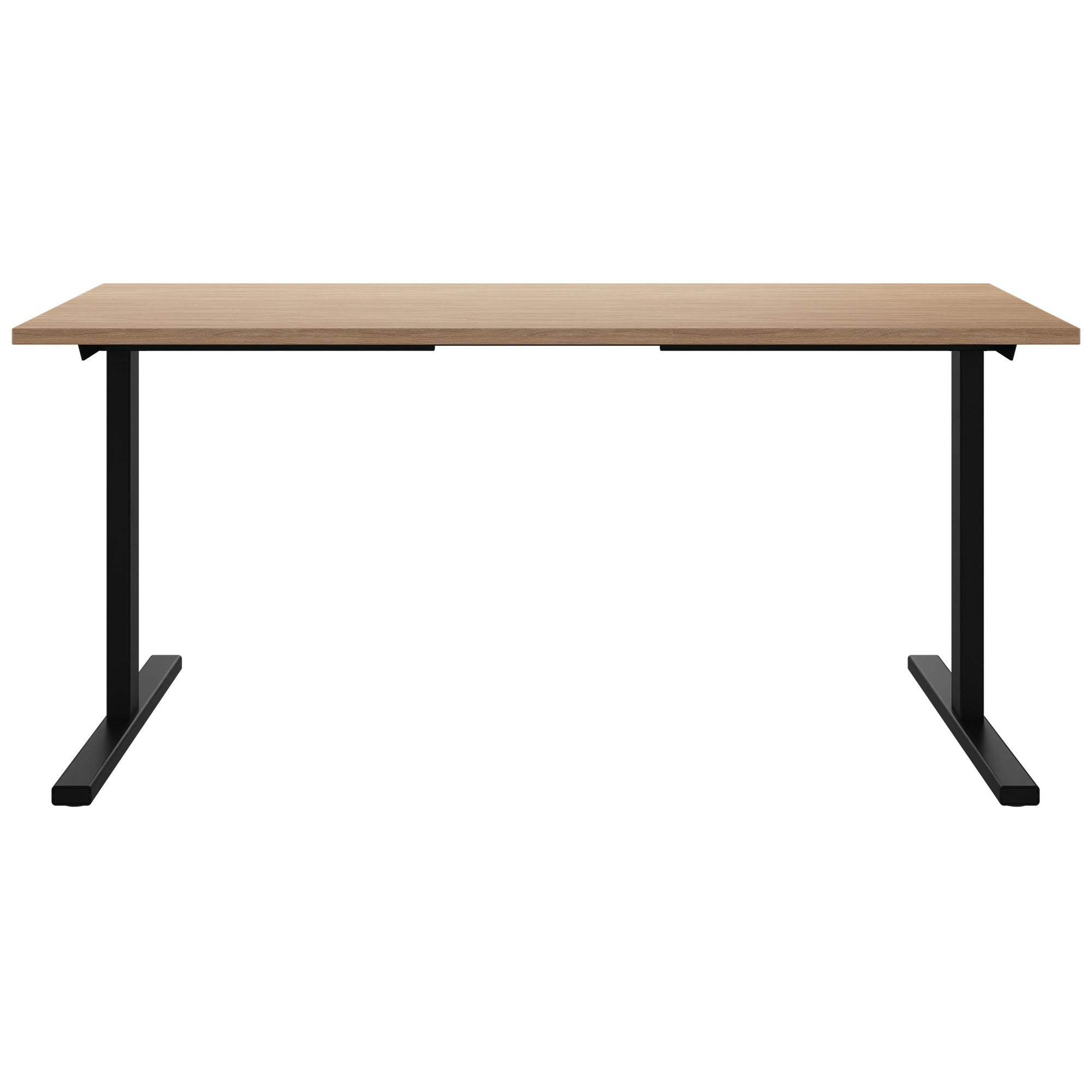 T-EASY desk | 1200 - 1800 mm, amber oak