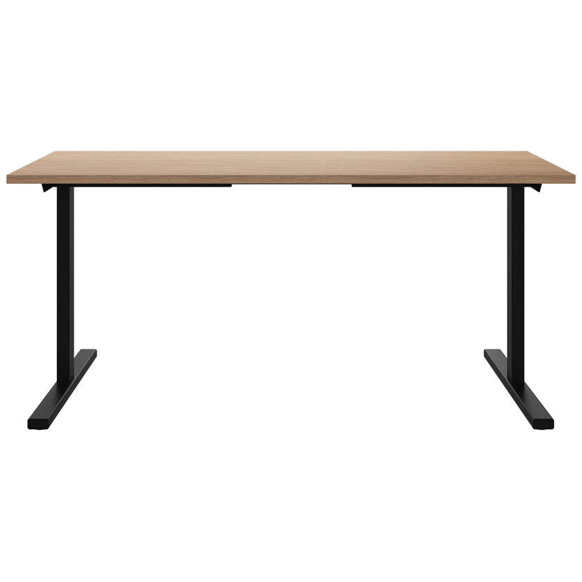 T-EASY desk | 1200 - 1800 mm, amber oak