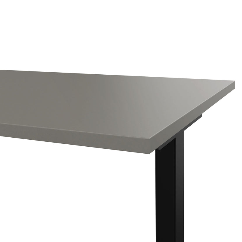 T-EASY Scrivania | 1200 - 1800 mm, cubanite grigio
