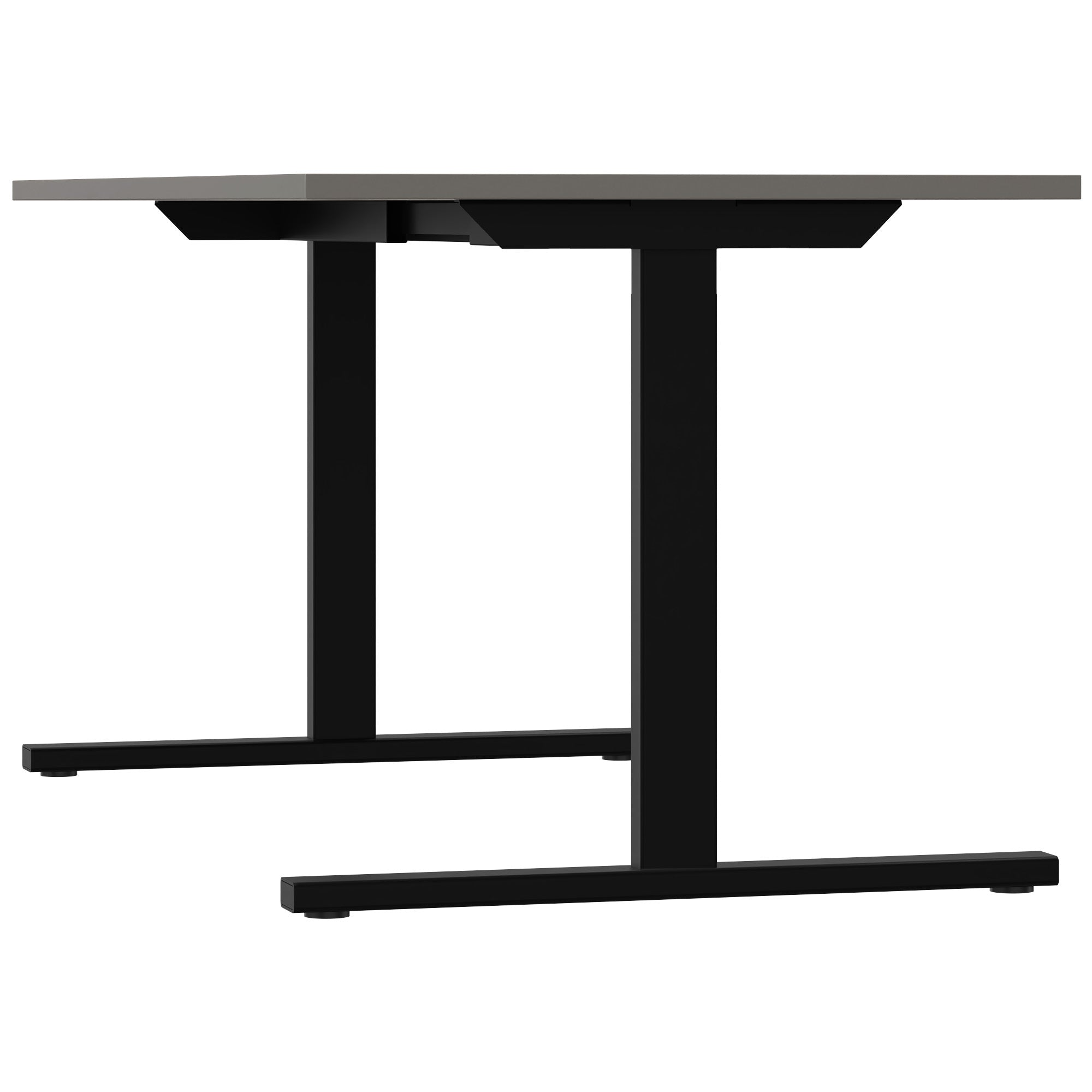 T-EASY Scrivania | 1200 - 1800 mm, cubanite grigio