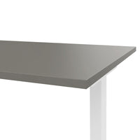 Scrivania t-easy | 1200 - 1800 mm, cubanite grigio