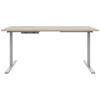 T-EASY desk | 1200 - 1800 mm, electrified, maple