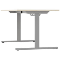 T-EASY desk | 1200 - 1800 mm, electrified, maple