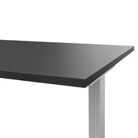 T-EASY desk | 1200 - 1800 mm, electrified, anthracite