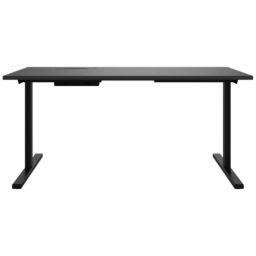 T-EASY Scrivania | 1200 - 1800 mm, elettrificato, antracite