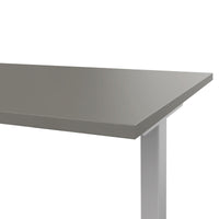 T-EASY desk | 1200 - 1800 mm, electrified, Cubanite grey