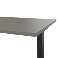 T-EASY desk | 1200 - 1800 mm, electrified, Cubanite grey