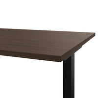 T-EASY desk | 1200 - 1800 mm, electrified, walnut