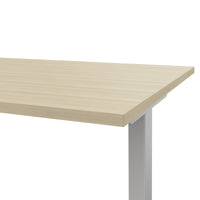 Bureau T-EASY | 1200 - 1800 mm, électrifié, cendre de sable