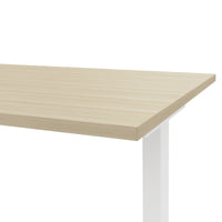 Bureau T-EASY | 1200 - 1800 mm, électrifié, cendre de sable