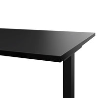 T-EASY desk | 1200 - 1800 mm, electrified, black