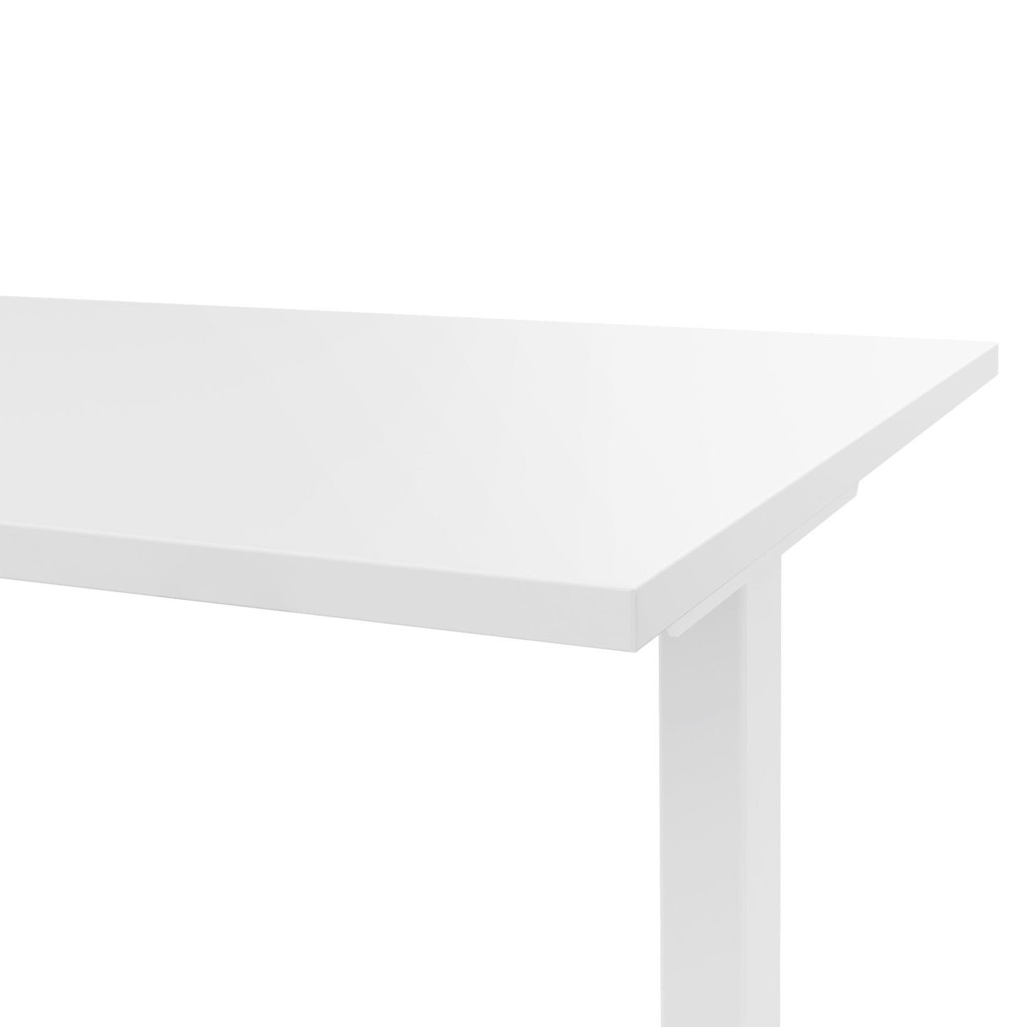 T-EASY Desk | 1200 - 1800 mm, electrified, white