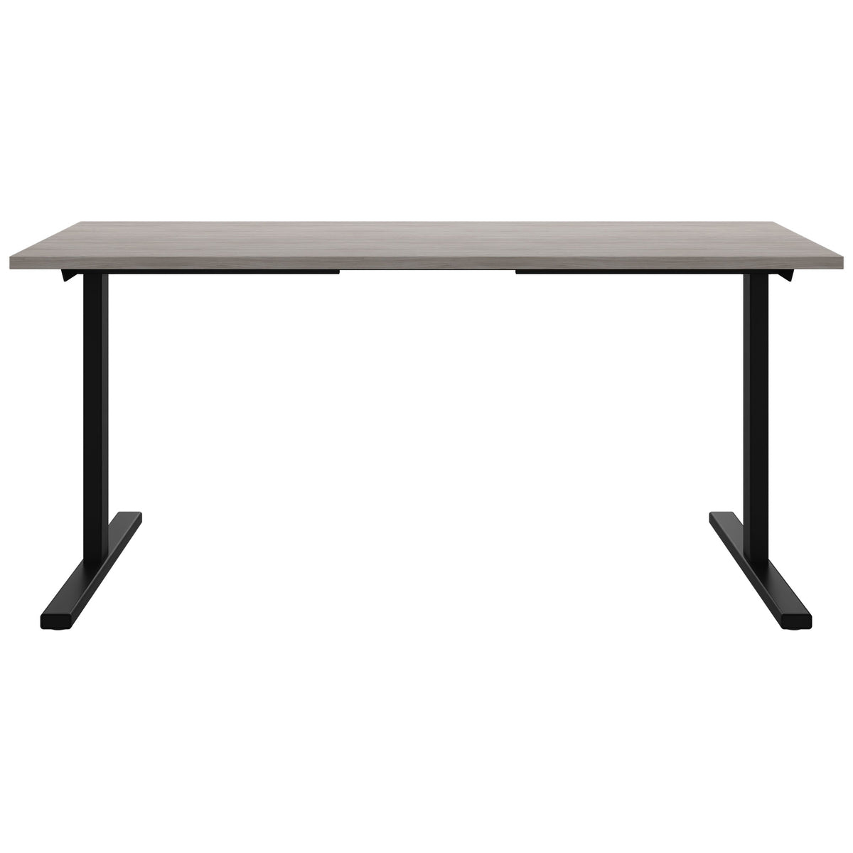 T-EASY Schreibtisch | 1200 - 1800 mm, Nordeiche grau - 2 Lightbox Main Image