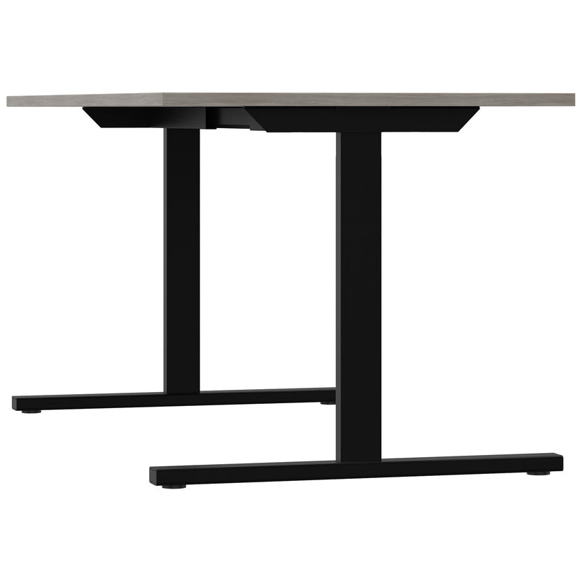 T-EASY Scrivania | 1200 - 1800 mm, North Oak Grey